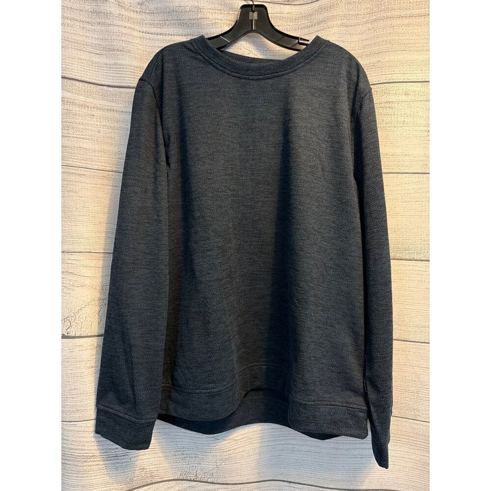 Gerry Mens Navy Long Sleeve Pullover Sweatshirt Size XXL